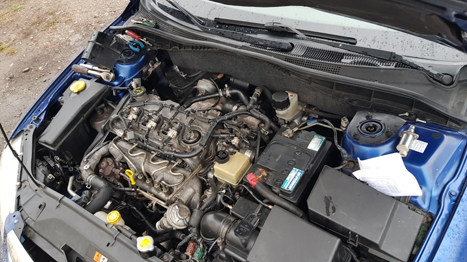 #5.1 Форсунки Denso зливають у зворотний бік дизель Мазда 6 RF5C 4