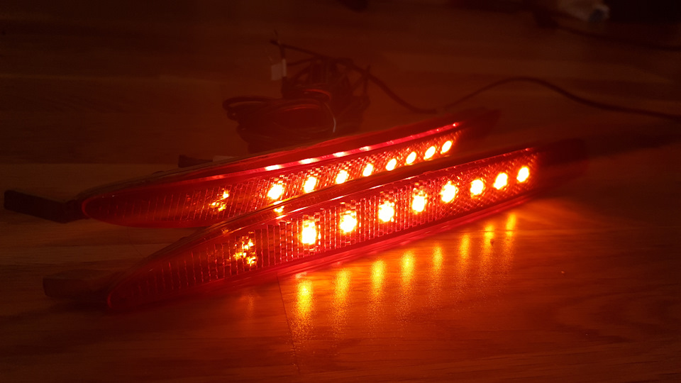 LED Стопи в задній бампер Mazda 6 1