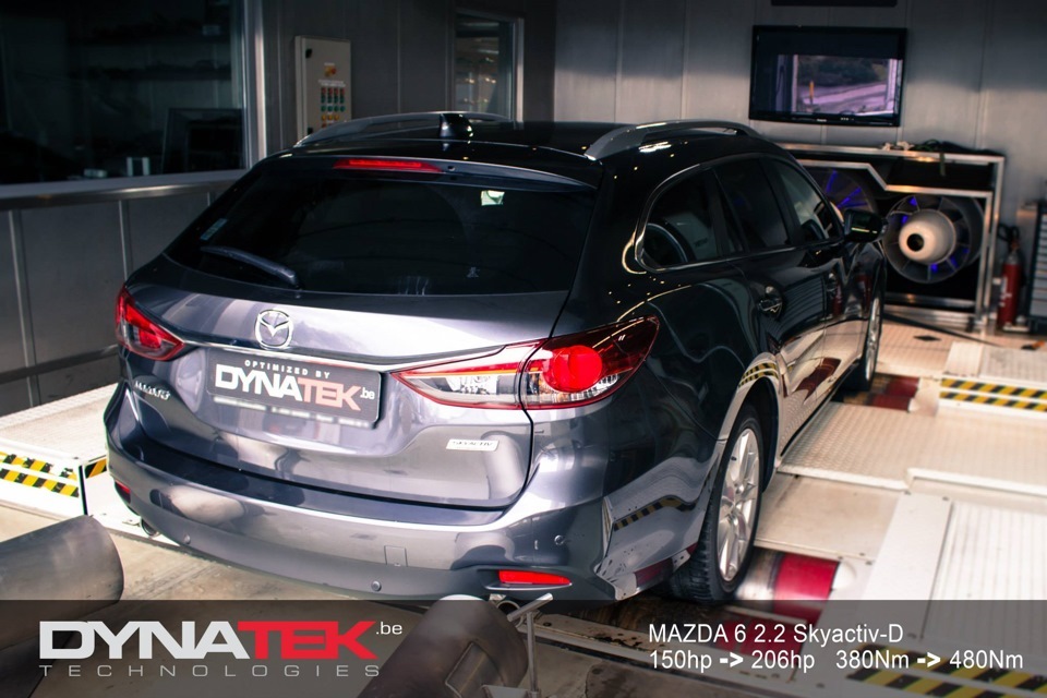 Чип від DYNATEK на Mazda 6 2.2 Skyactiv-D та Mazda CX-5 2.2 Skyactiv-D 3