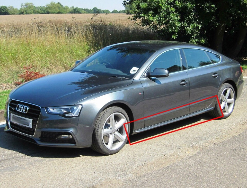 Пороги(накладки-шаблі) S-Line від Audi бути чи не бути? 1