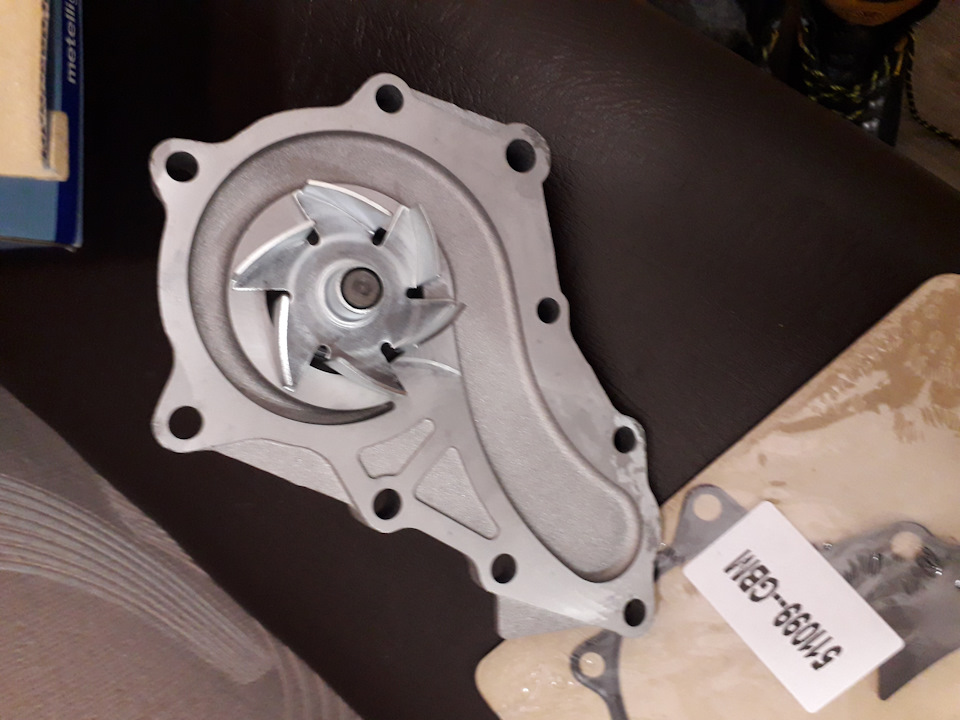 Заміна помпи на mzr cd 2.2 3