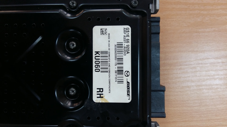 Ремонт підсилювача BOSE GS1E 66 920A 1