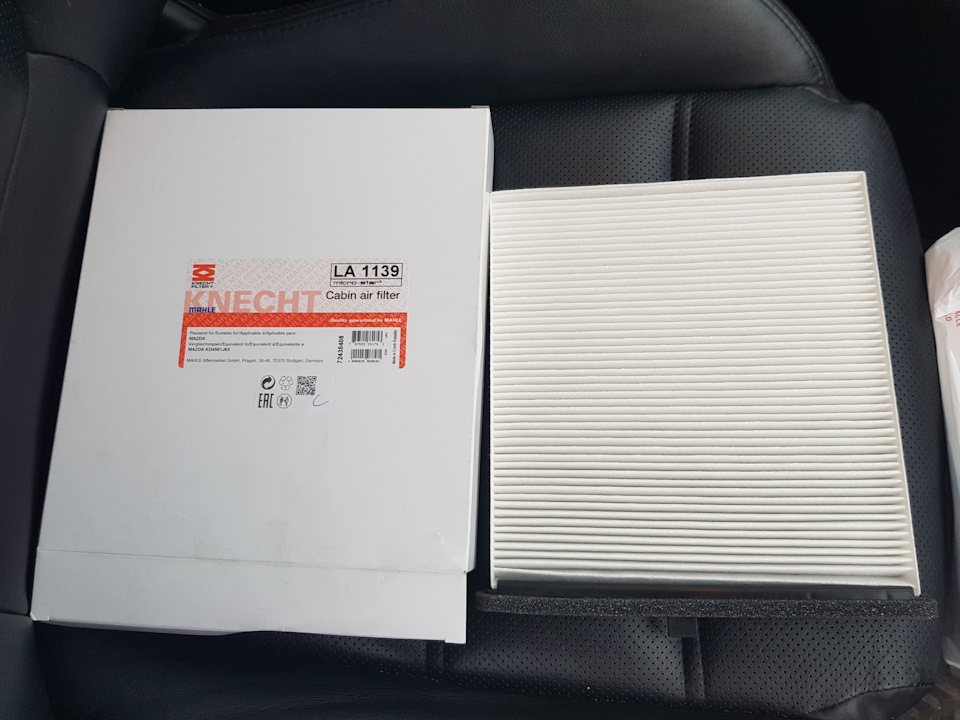 Knecht або Corteco? Кращий дорожчий фільтр? 2
