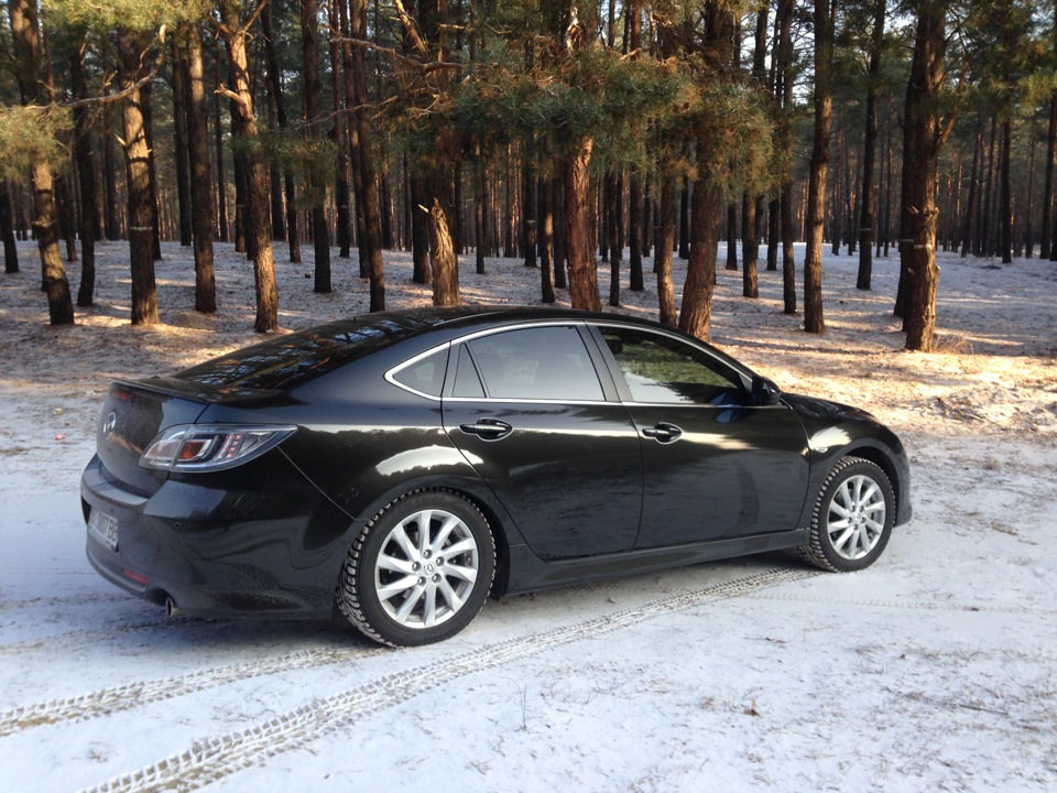 Mazda 6 sport — пробежка по утреннему лесу для поддержки форм)) 2