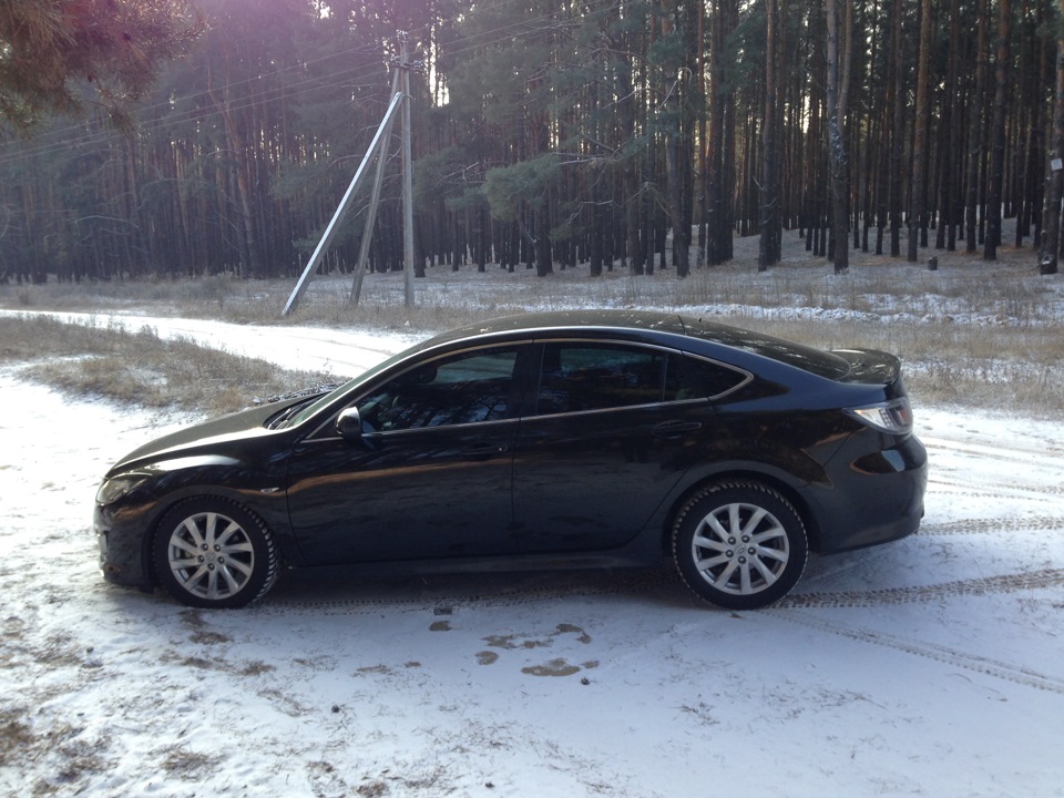 Mazda 6 sport — пробежка по утреннему лесу для поддержки форм)) 3