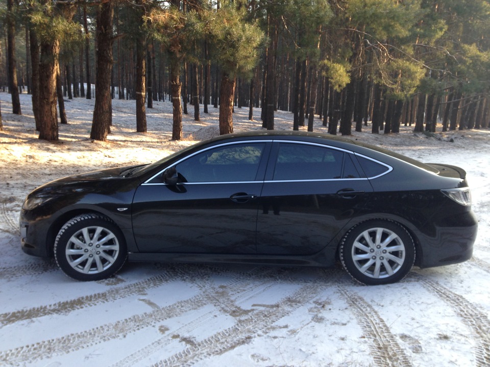Mazda 6 sport — пробежка по утреннему лесу для поддержки форм)) 5