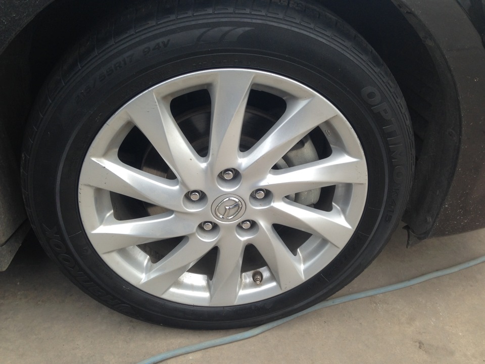 Переход на 215 55 17 Hankook Optima 3