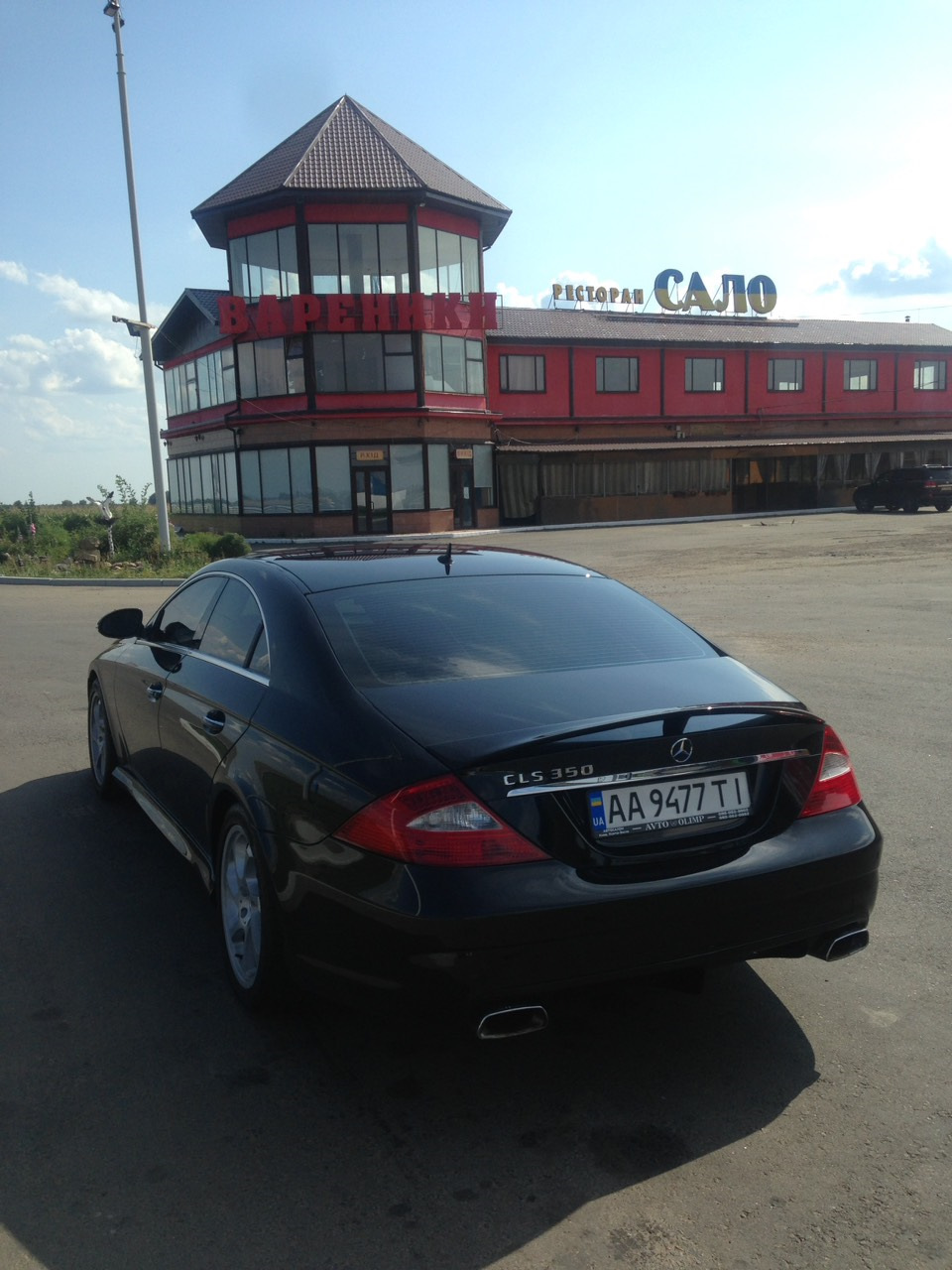 Теперь уже MERCEDES CLS 3