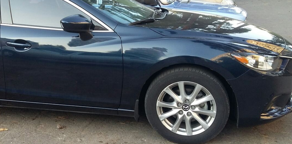 Передні бризковики Mazda 6 (оригінал код GHR1V3450) 1
