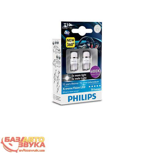Заміна ламп габаритних вогнів на LED Philips X-Treme Vision 6000 2