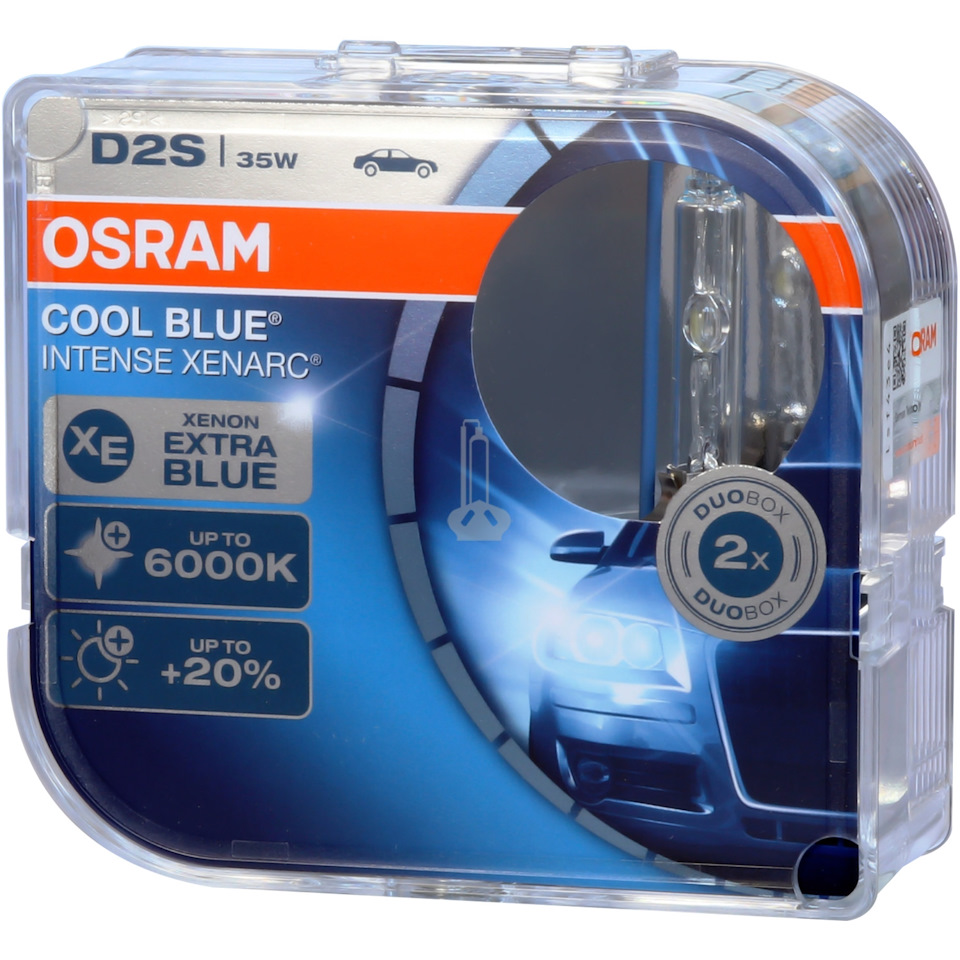 Заміна ламп штатного ксенону на Osram xenarc cool blue 1