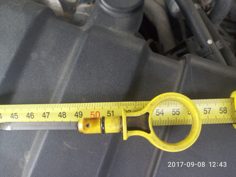 Щуп мастила на 1.8 дорестаїл 2
