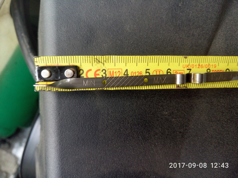 Щуп мастила на 1.8 дорестаїл 3