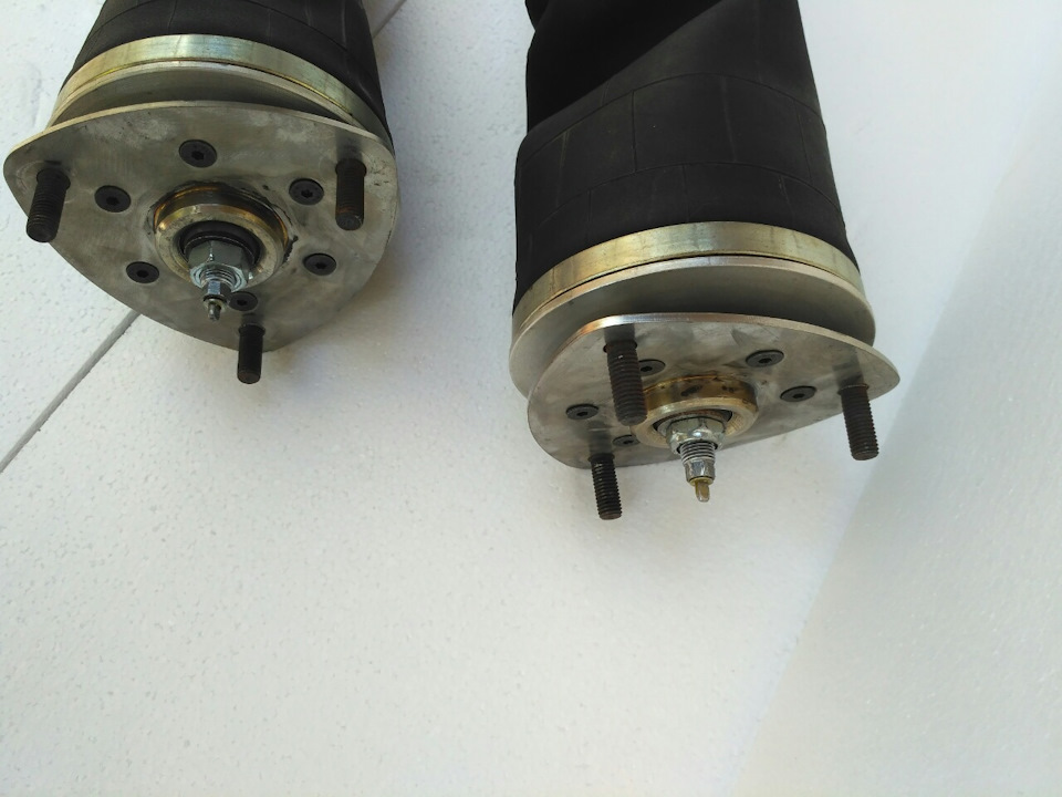 Пневма. Custom Front Full Tap Air Coilovers (Stainless Steel / НЕРЖ) 2