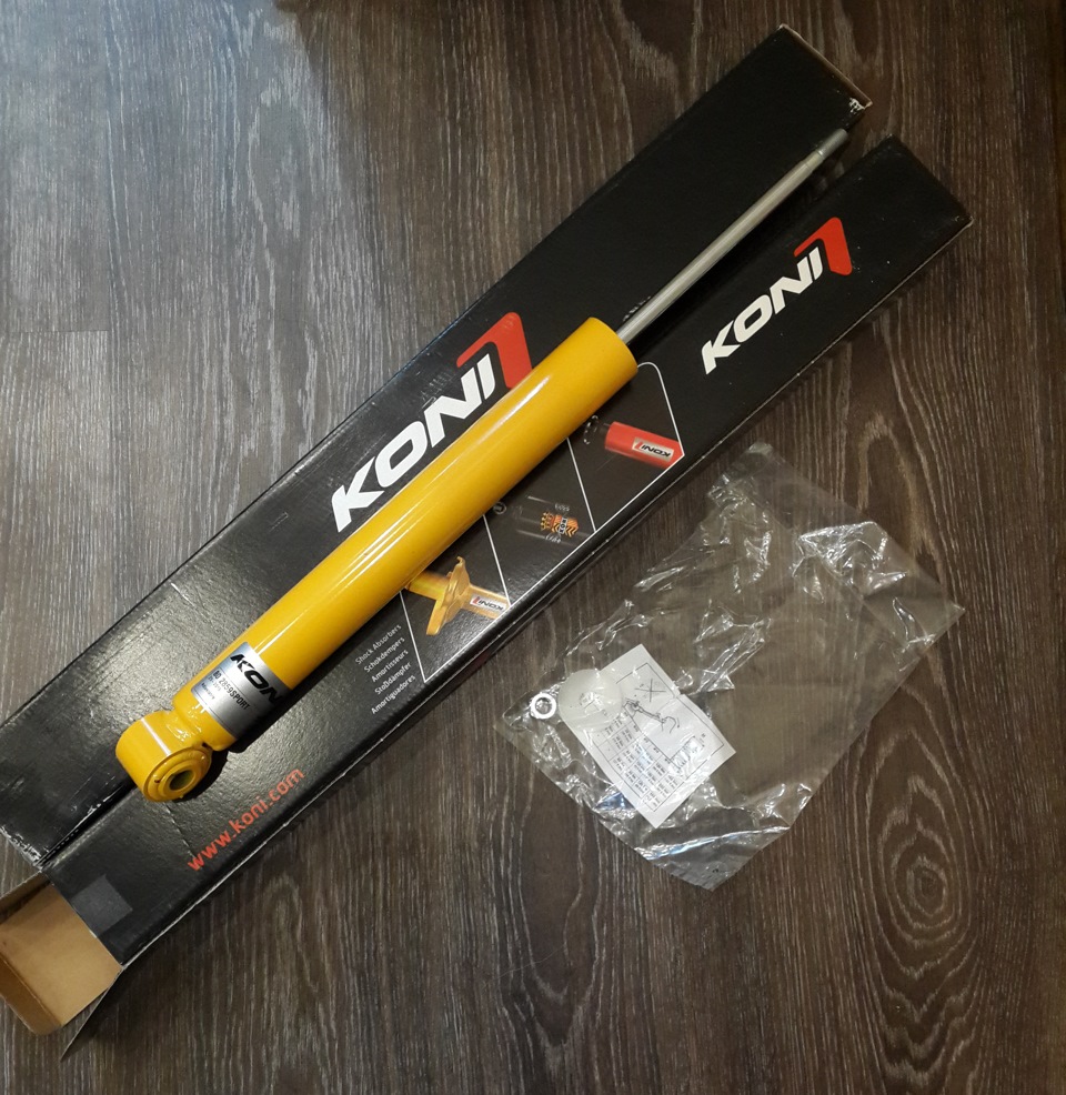 Пневма. Короткі задні аморти Koni Sport. 5