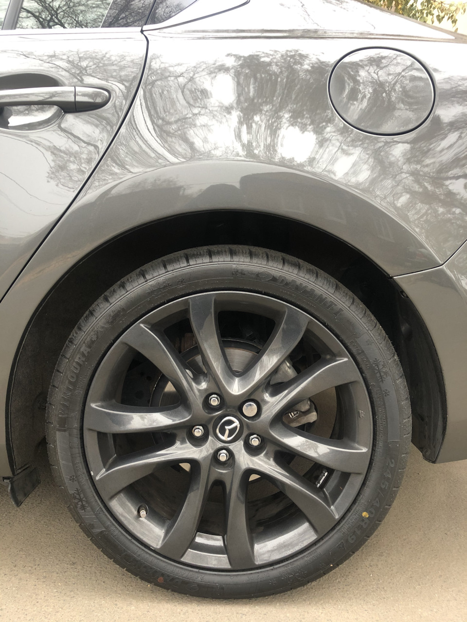 Зимова гума на Mazda 6 245/40 R19. Davanti Wintoura + 3