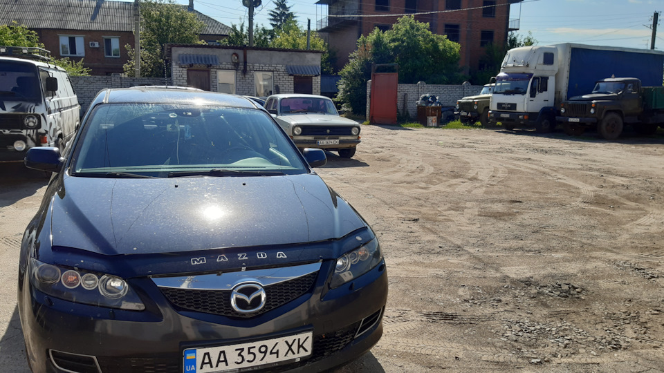 Встановлення гбо. Оформлення Mazda 6 black на себе. 1