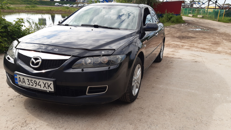 Встановлення гбо. Оформлення Mazda 6 black на себе. 5