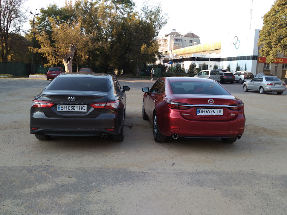 # 10 Mazda 6 vs Camry 70 4