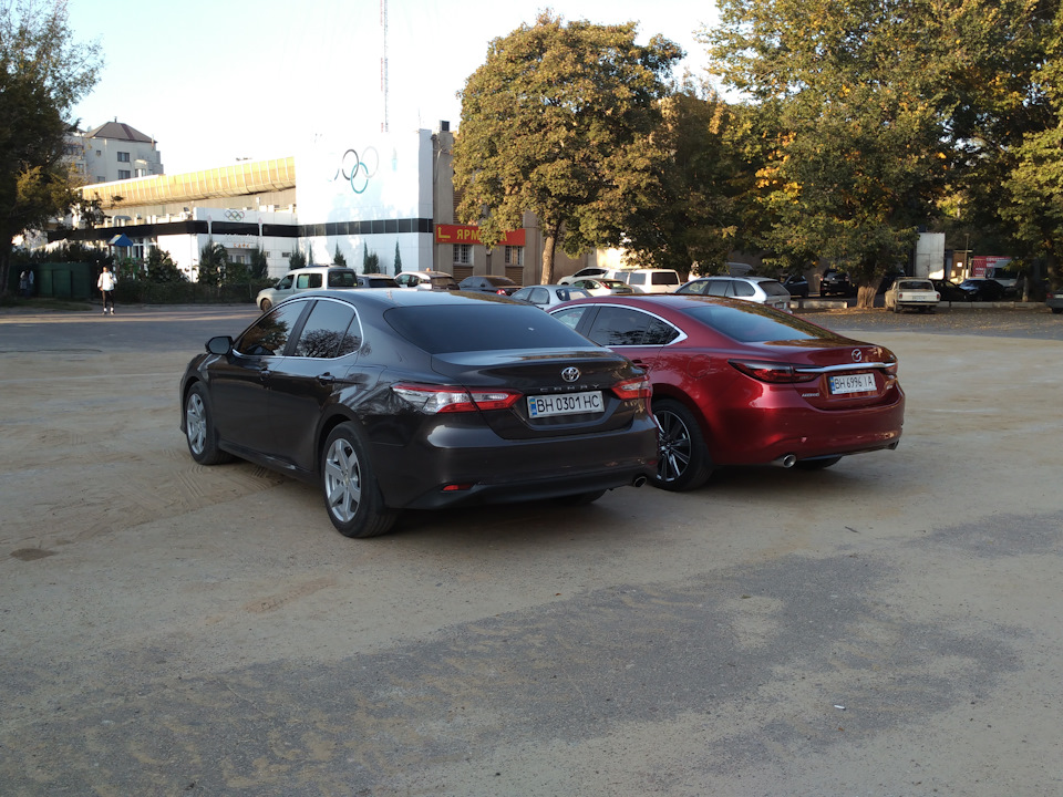 # 10 Mazda 6 vs Camry 70 5