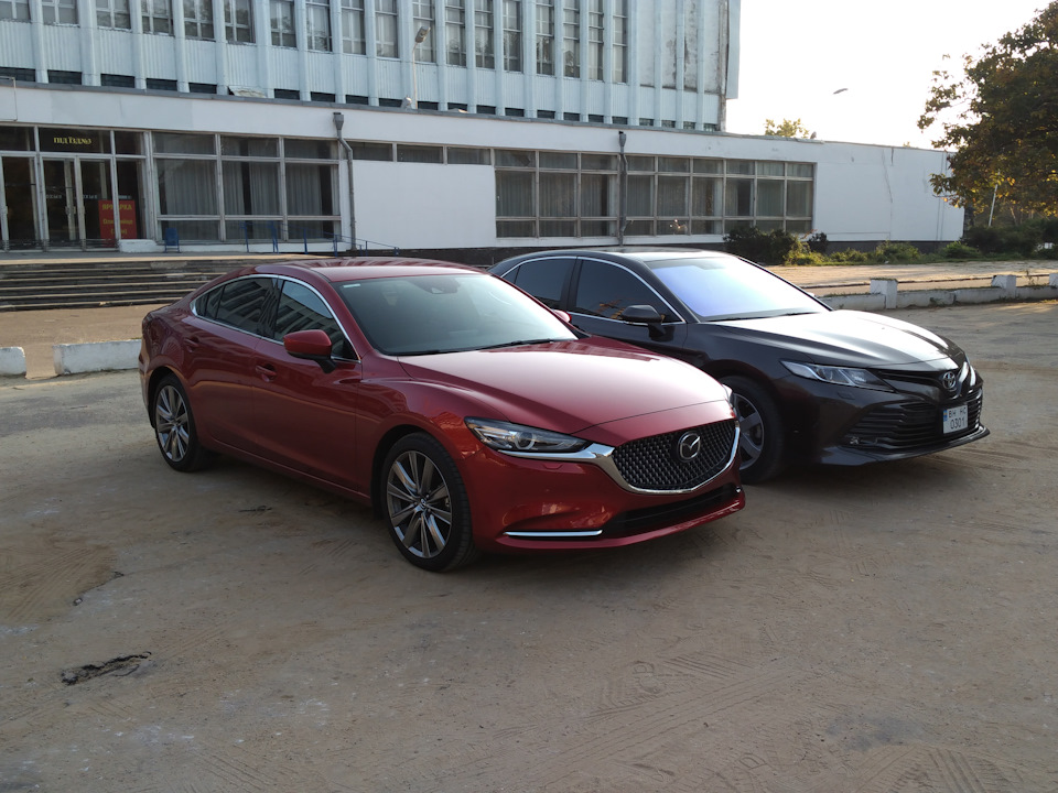 # 10 Mazda 6 vs Camry 70 2