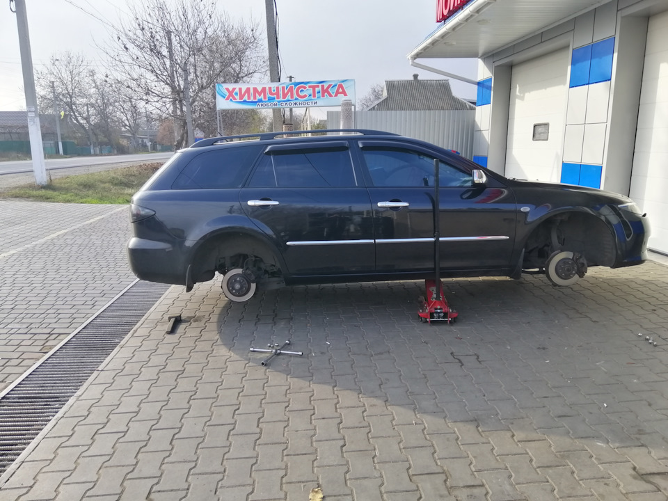 Купив Зимову гуму. Перевзувся на Зиму. Криві важелі нові. 5