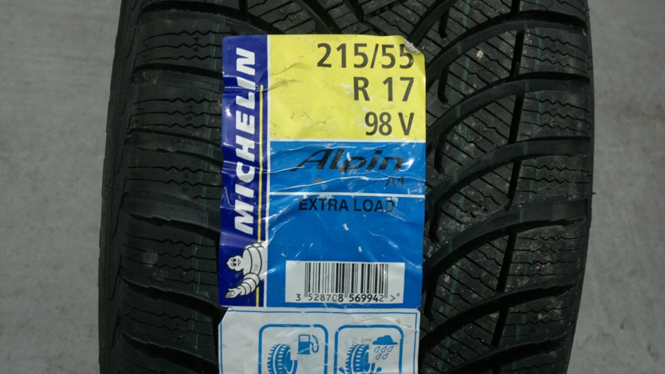 Michelin для зими 5