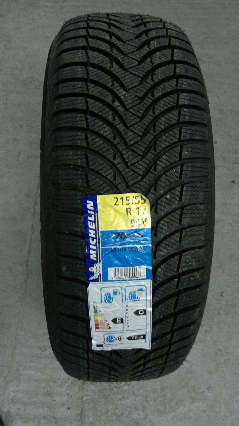 Michelin для зими 3