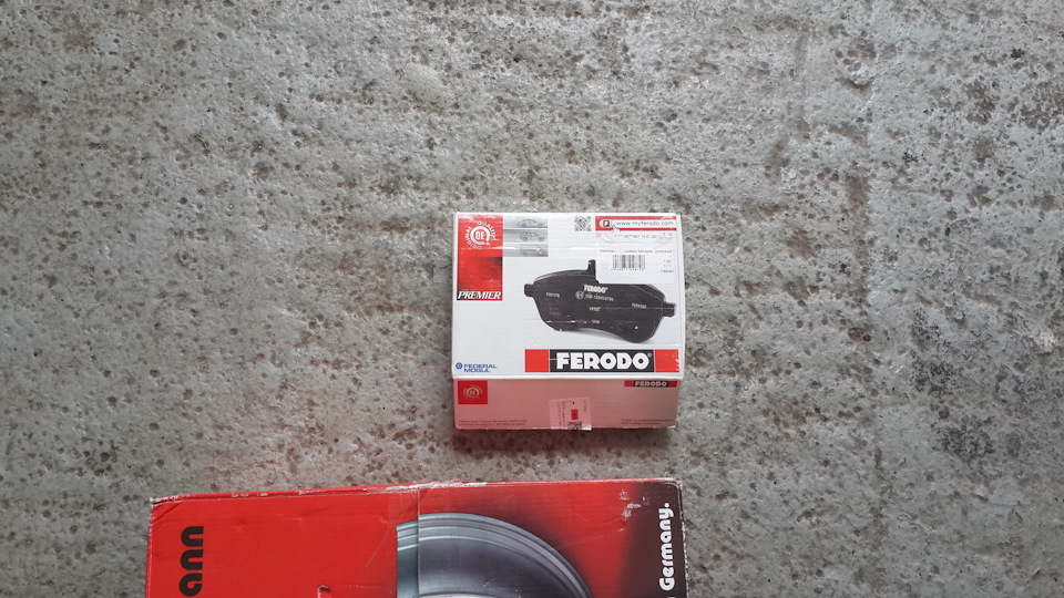 Поставив Otto Zimmermann sport та колодки FERODO 2