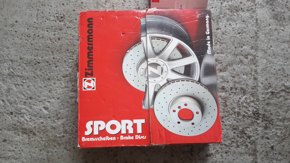 Поставив Otto Zimmermann sport та колодки FERODO 1