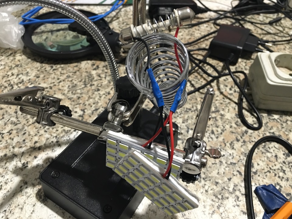 LED площадки в задний ряд. 3