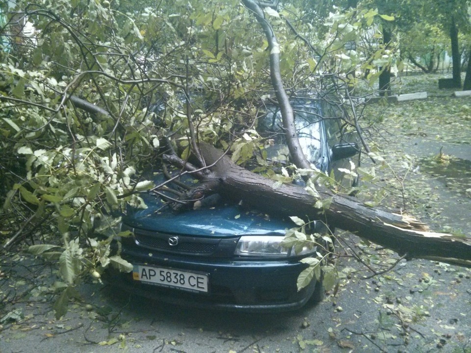 : Непогода или Почему машина должна иметь свой домик . 3