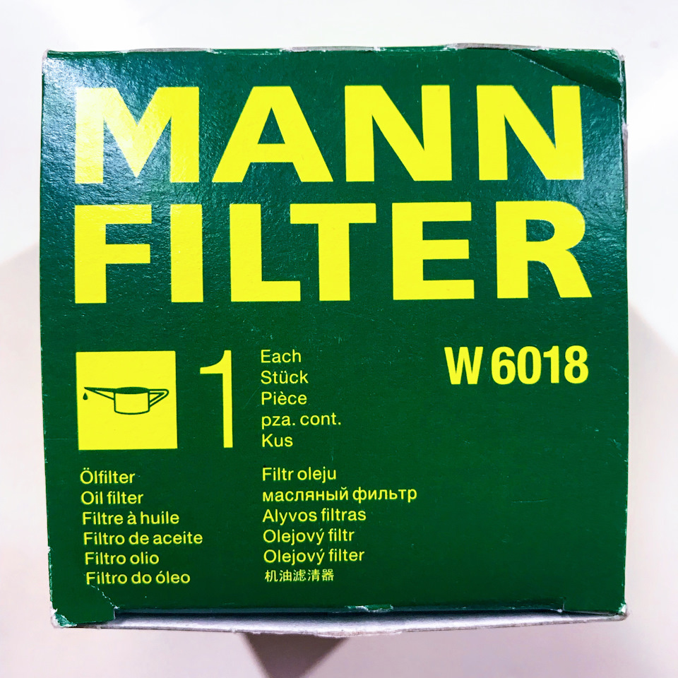 Фільтр mann W6018 4
