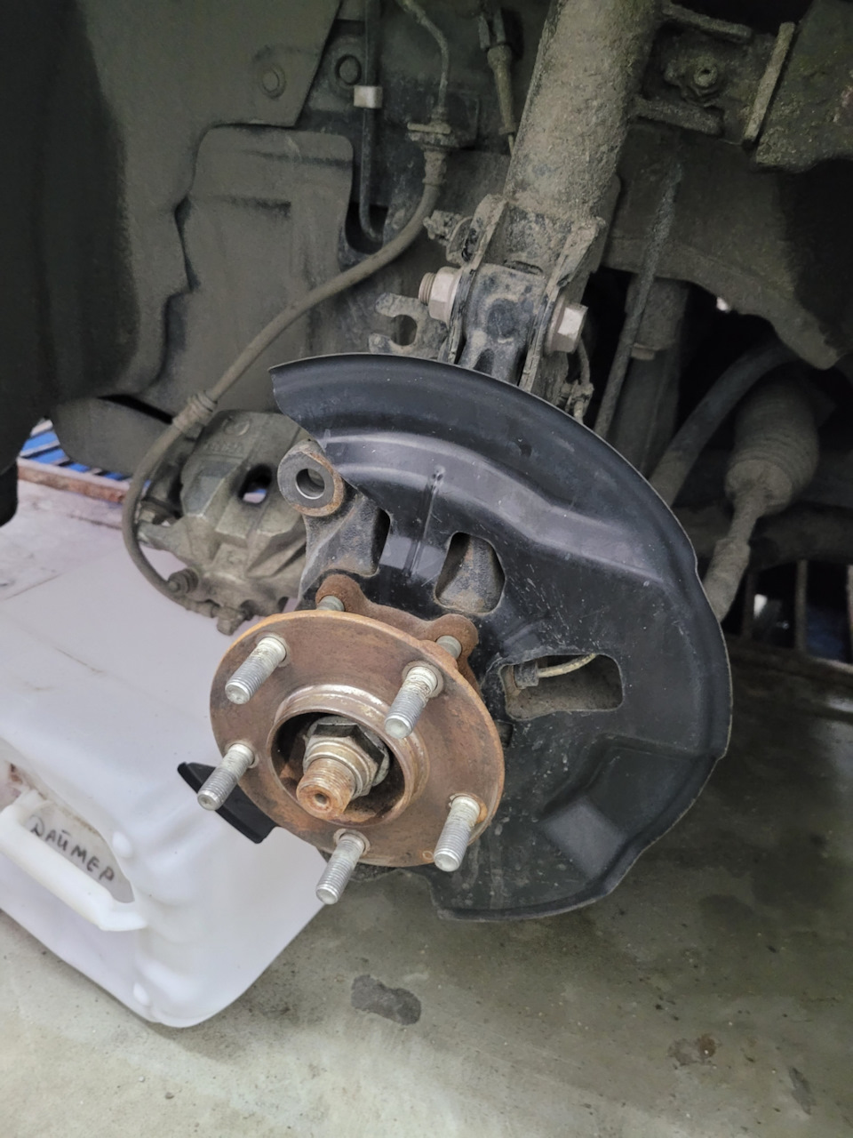 Заміна передніх гальмівних дисків на Remsa 61520.10 MAZDA 6 GL. 2