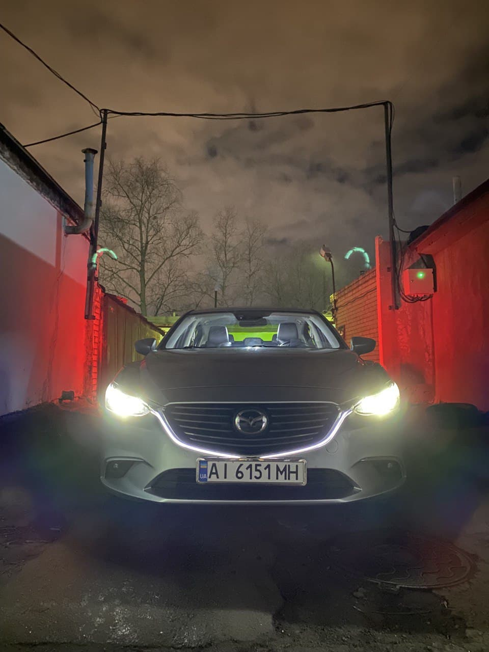 Підсвічування бампера Mazda 6 gj 5
