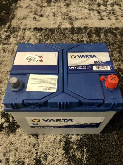 Заміна АКБ - Varta Blue Dynamic 47D Asia 1
