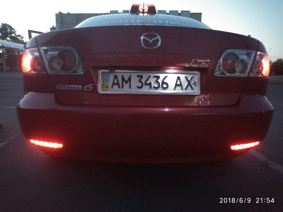 Ніштячок з али, катафоти Mazda 6 GG) 2