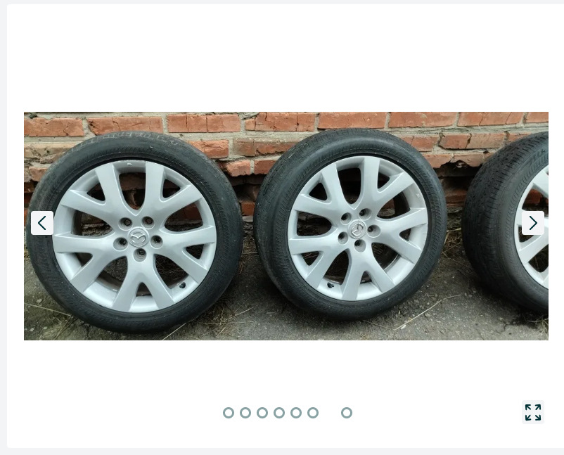 Диски від mazda cx7 r18 1