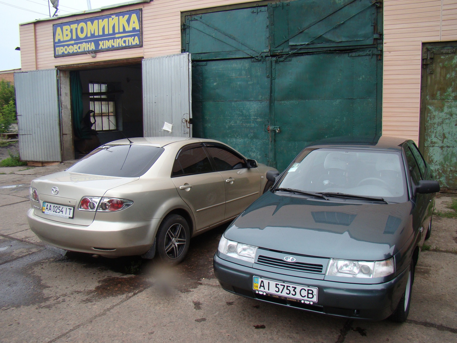 заїхав до друга на мийку)) 2