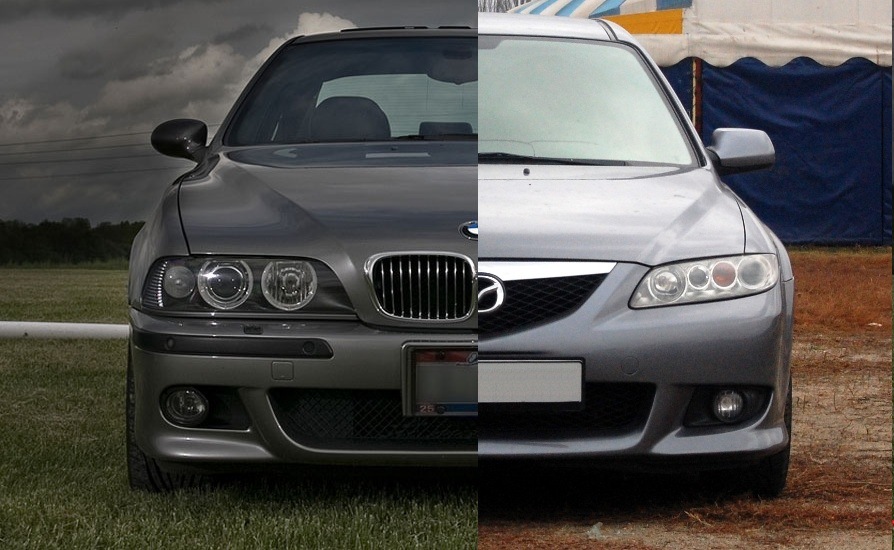 Mazda 6 та BMW 5 E39 1