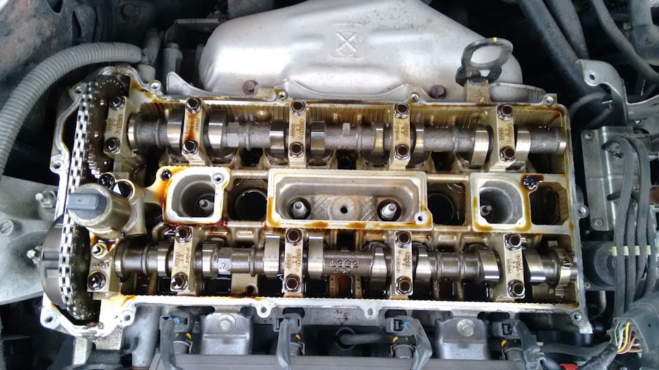 Заміна прокладки клапанної кришки Mazda 6 gh 3