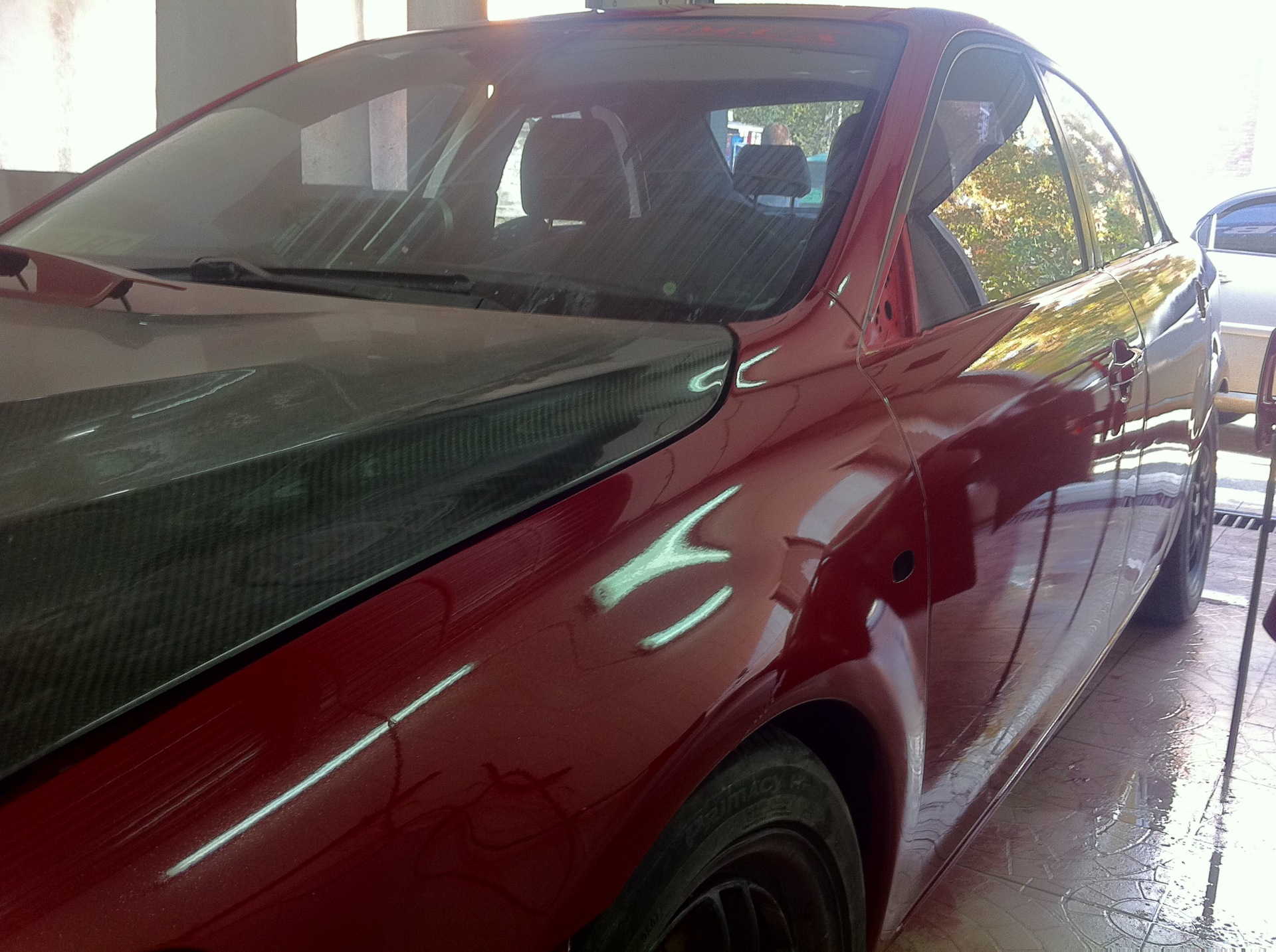 Фарбування у Blood red 5