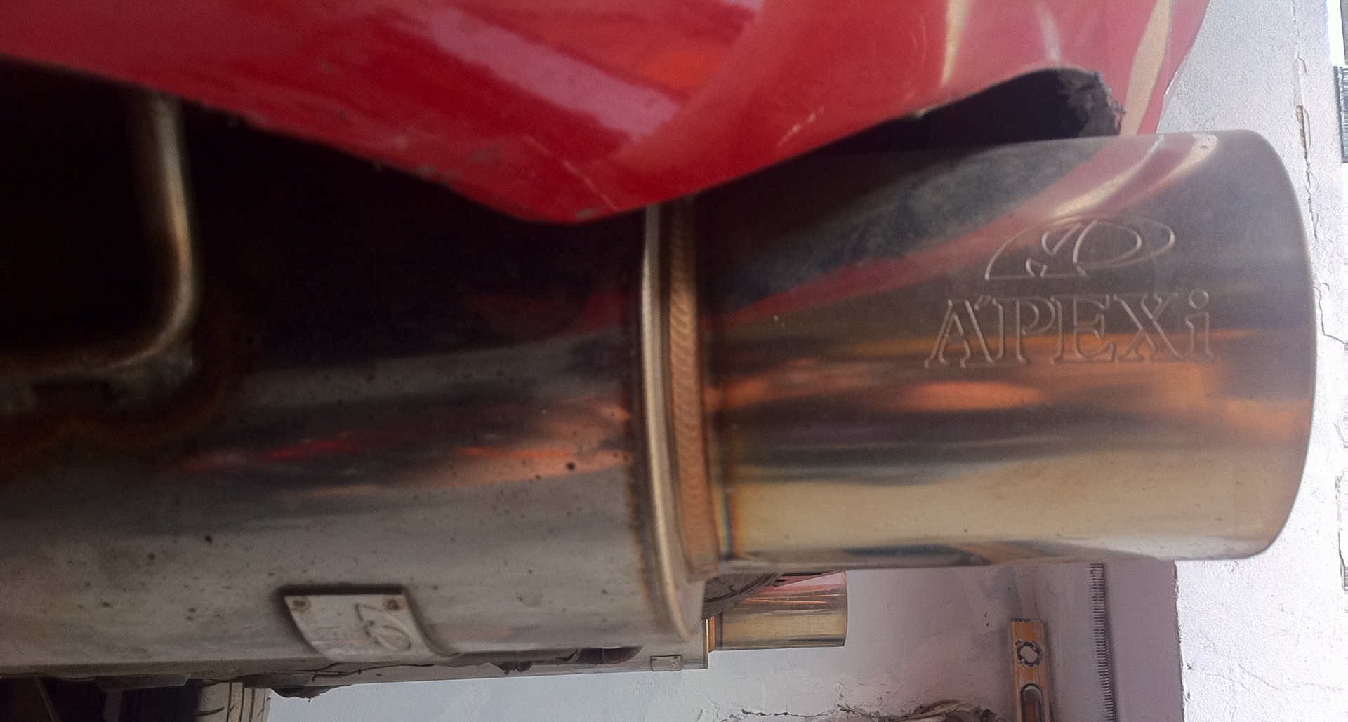 Випускний колектор/даунпайп OBX racing та Catback Apexi 2,5 дюйма 2