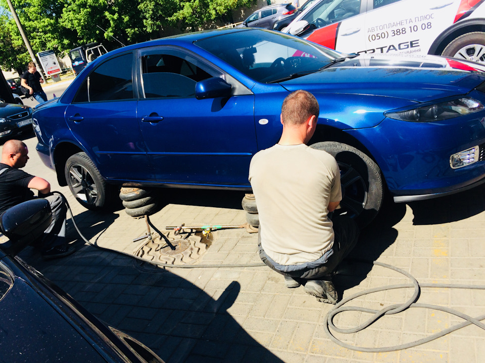 Приехали с покраски Диски 4