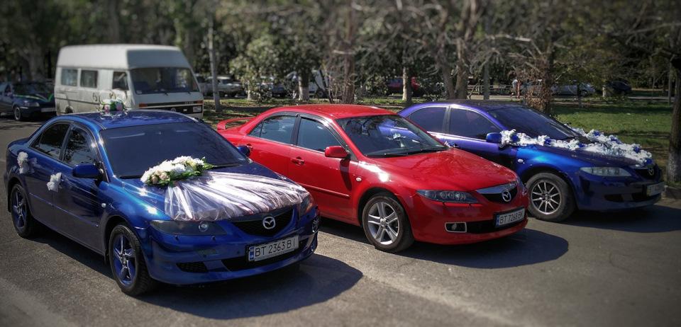 Чотири мої Mazda 3