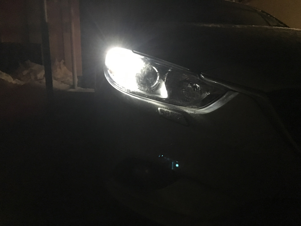 Експерименти зі світлом, світлодіоди ALED у ближнє світло 5