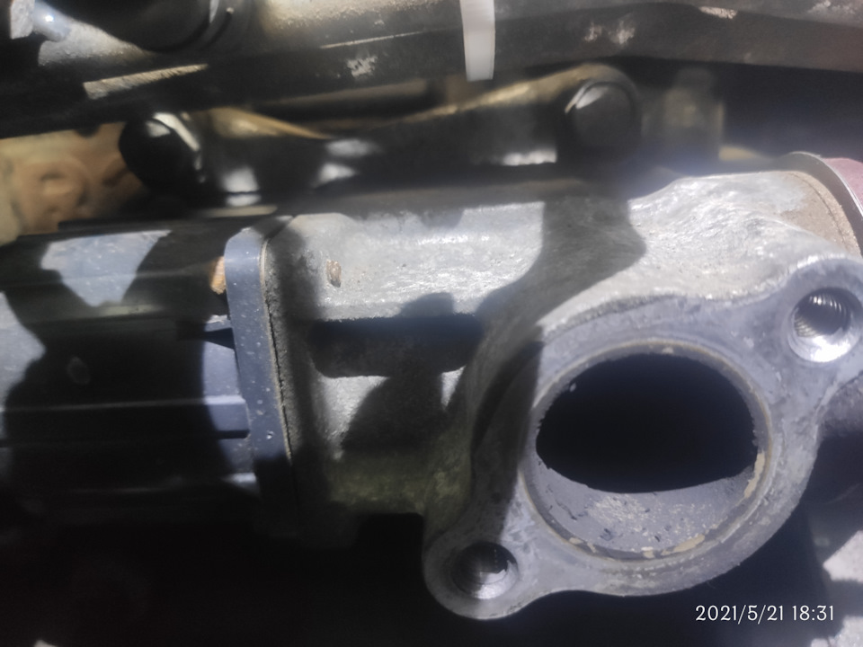 Чистка клапана EGR (помилки P0400, P0404) 4