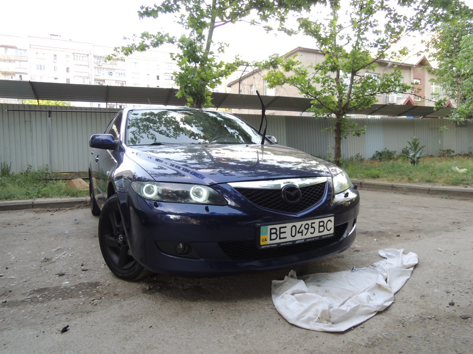Ангельські очі, фари чорний мат. 5