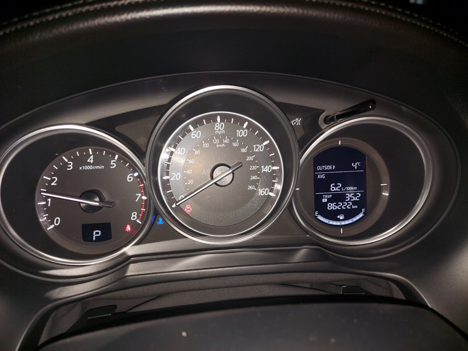 Витрата палива Mazda 6 2.5 2