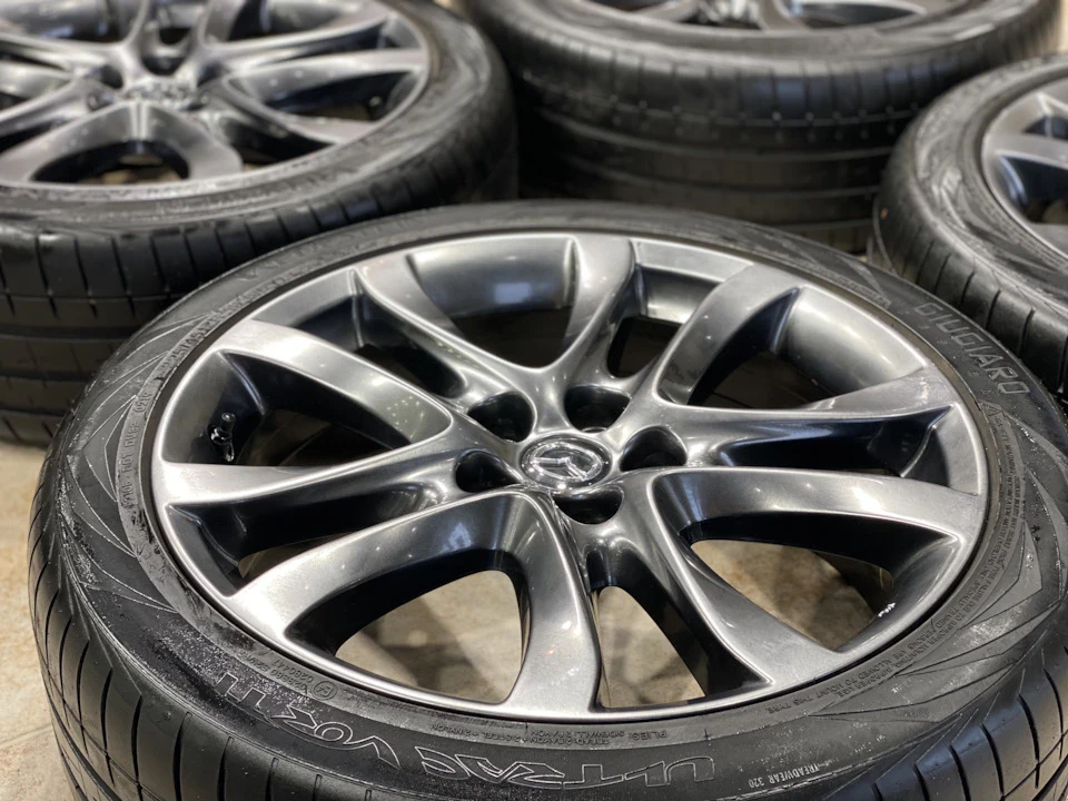 Б/У || Оригінальні диски Mazda 6 R19 та шини Vredestein Ultrac Vorti 225/45